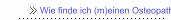 Wie finde ich (m)einen Osteopathen